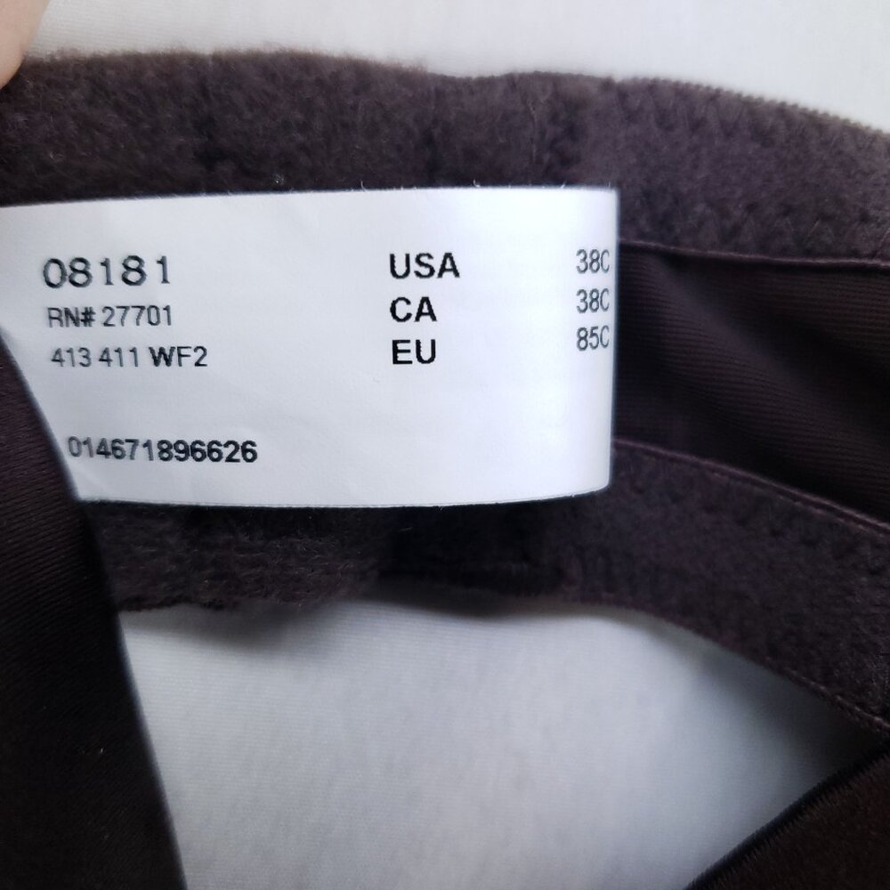 Sweet Nothings By Maidenform The Perfect Push-Up Bra 38C Coffee Brown Everyday - Picture 4 of 6